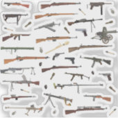 Sticker Armes 2ème guerre mondiale (Devant)