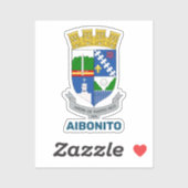 Sticker Armoiries - Aibonito, Porto Rico (Feuille)