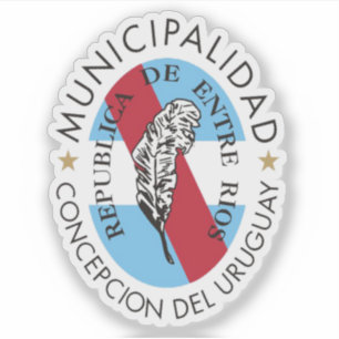 Sticker Armoiries Concepción del Uruguay, Argentine
