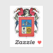 Sticker Armoiries d'Aguascalientes (Etat) - MEXIQUE (Feuille)