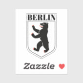 Sticker Armoiries de Berlin (Feuille)