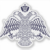 Sticker Armoiries de Byzance (Devant)