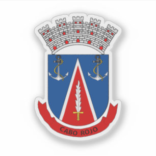 Sticker Armoiries de Cabo Rojo, Porto Rico
