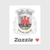 Sticker Armoiries de Cascais, Portugal (Feuille)