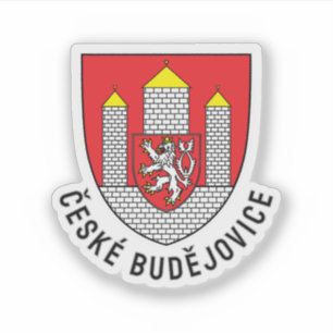 Sticker Armoiries de České Budějovice, République tchèque
