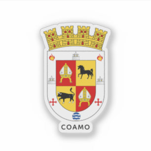Sticker Armoiries de Coamo, Porto Rico