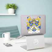 Sticker Armoiries de Cook (Ordinateur portable sur le bureau)