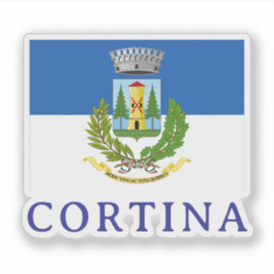 Sticker Armoiries de Cortina d'Ampezzo, ITALIE