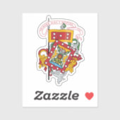 Sticker Armoiries de Cuenca, Équateur (Feuille)