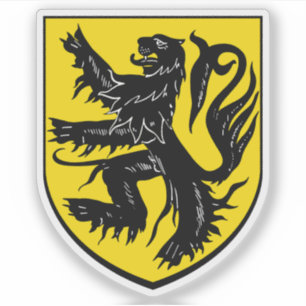 Sticker Armoiries de Dudelange, Luxembourg