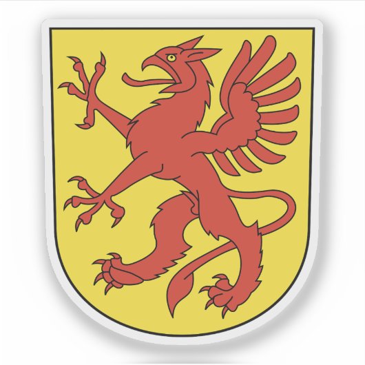 Sticker Armoiries de Greifensee, Suisse (Devant)