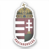 Sticker Armoiries de Hongrie (Devant)