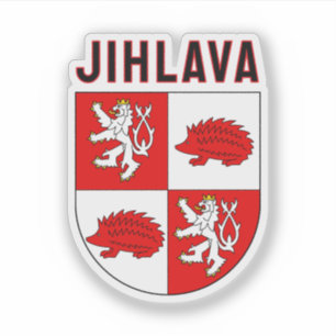 Sticker Armoiries de Jihlava, République tchèque