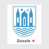 Sticker Armoiries de la commune de Svendborg (Feuille)