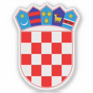 Sticker Armoiries de la Croatie