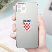 Sticker Armoiries de la Croatie (Téléphone)
