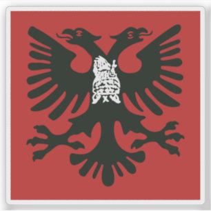 Sticker Armoiries de la République d'Albanie (1925-1928)