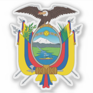 Sticker Armoiries de la République d'Équateur