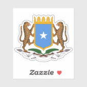 Sticker Armoiries de la République fédérale de Somalie (Feuille)