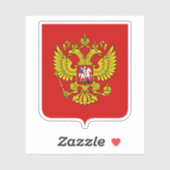 Sticker Armoiries de la Russie (Fédération de Russie) (Feuille)