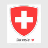 Sticker Armoiries de la Suisse (Feuille)
