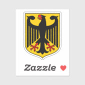 Sticker Armoiries de l'Allemagne (Feuille)