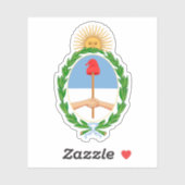 Sticker Armoiries de l'Argentine (Feuille)