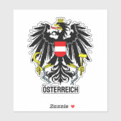 Sticker Armoiries de l'Autriche (Feuille)