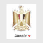 Sticker Armoiries de l'Égypte (Feuille)
