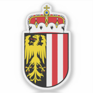 Sticker Armoiries de l'État de Haute-Autriche