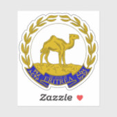 Sticker Armoiries de l'État d'Érythrée (Feuille)