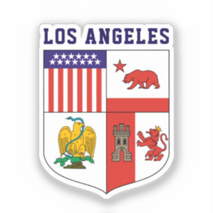 Sticker Armoiries de Los Angeles
