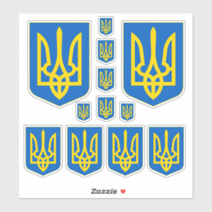 Sticker Armoiries de l'Ukraine