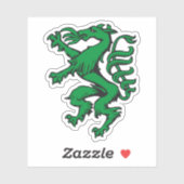 Sticker Armoiries de Panther Styrie Autriche (Feuille)