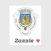 Sticker Armoiries de Porto, PORTUGAL (Feuille)