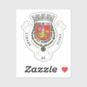 Sticker Armoiries d'Elvas, Portugal (Feuille)