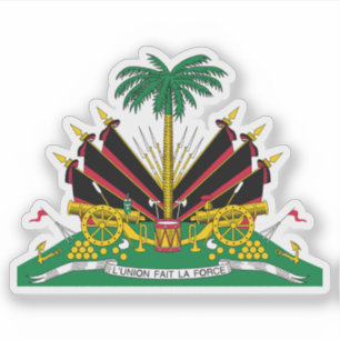 Sticker Armoiries d'Haïti utilisées par Duvalier (1964-198