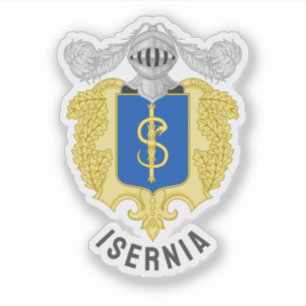 Sticker Armoiries d'Isernia, Italie