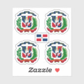 Sticker Armoiries dominicaines (Feuille)