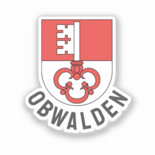 Sticker Armoiries du canton d'Obwald