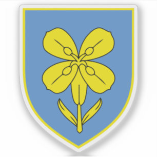 Sticker Armoiries du comté de Lika-Senj, Croatie