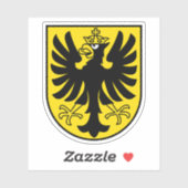 Sticker Armoiries du district d'Oberhasli, Suisse (Feuille)