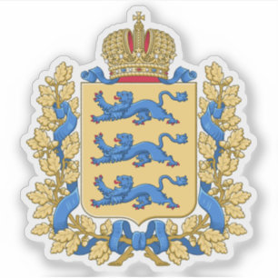 Sticker Armoiries du Gouvernement estonien