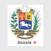 Sticker Armoiries du Venezuela (Feuille)