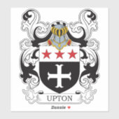 Sticker Armoiries d'Upton (Feuille)
