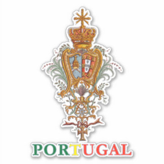 Sticker Armoiries royales du patriote portugais