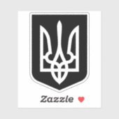 Sticker Armoiries ukrainiennes (Feuille)