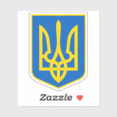 Sticker Armoiries ukrainiennes (Feuille)