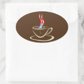 Sticker Aroma a Porto Rico Coffee Mug Coqui (Sac)