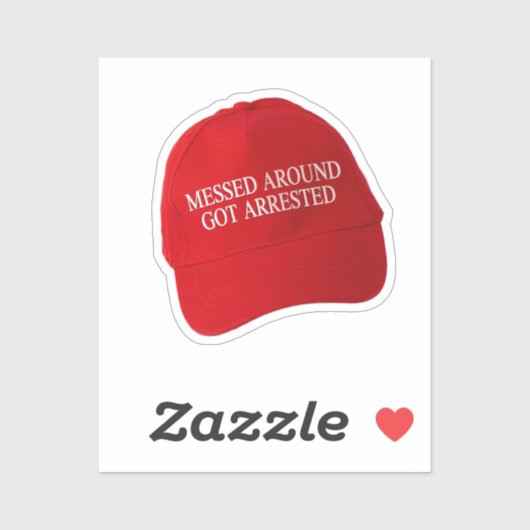 Sticker Arrestation (Feuille)